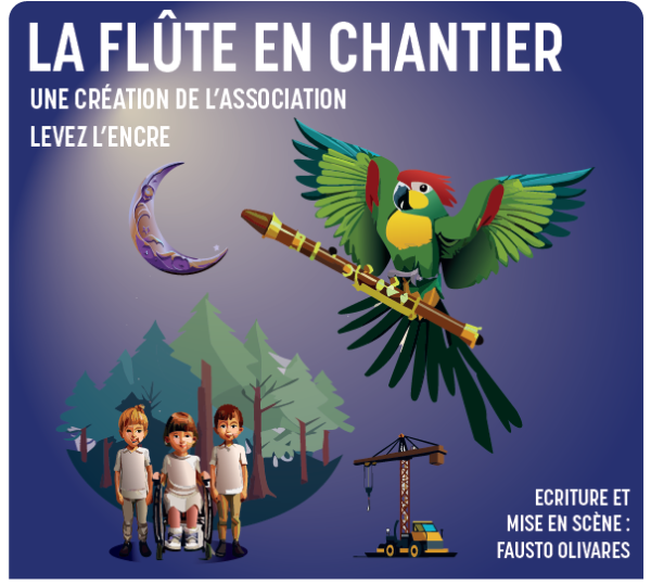 La Flûte en chantier, par Levez l'Encre