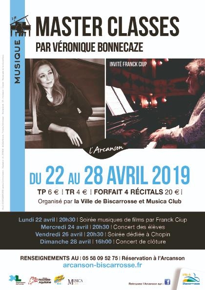Master Classes, par Véronique Bonnecaze et Franck Ciup